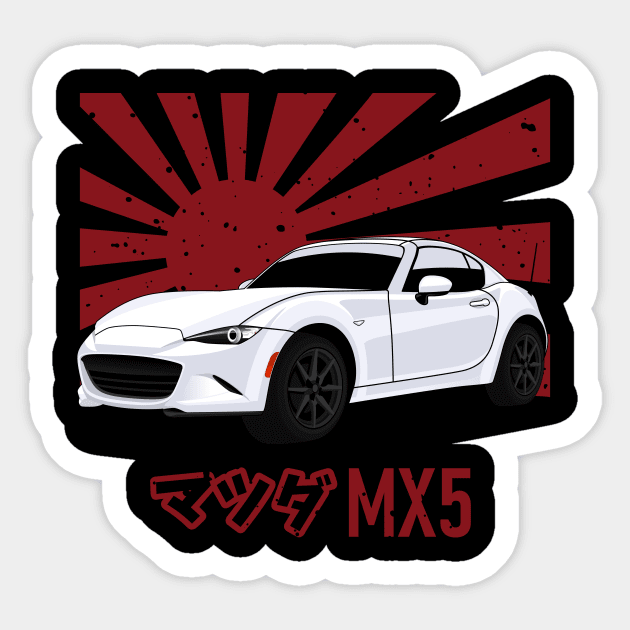 MX5 JDM Cars Sticker by masjestudio